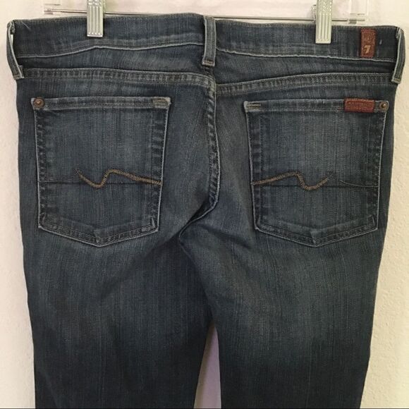 7 For All Mankind boot cut jeans 31 - Picture 5 of 8